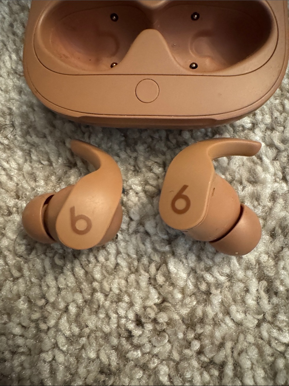Beats by Dre Beats x Kim True Wireless Earbuds in Brown/Tan - Picture 8 of 14